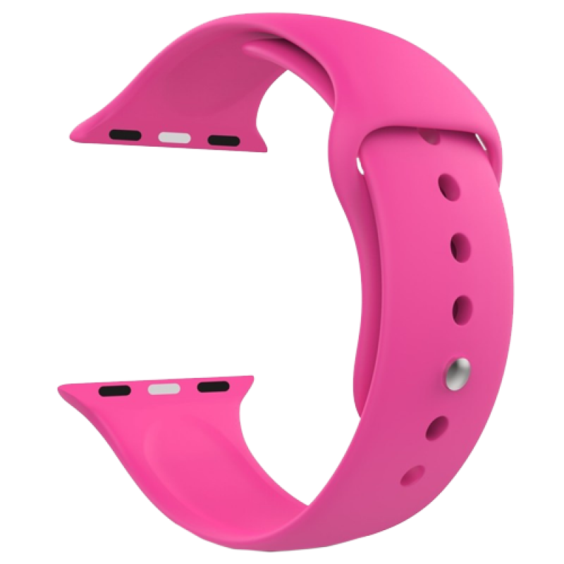 Ремешок Apple Watch Silicon 38mm (Розовый)